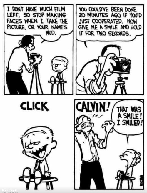My Favorite Act of Defiance from.Calvin | image tagged in calvin and hobbes | made w/ Imgflip meme maker