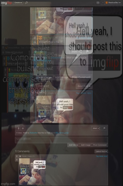 made w/ Imgflip meme maker