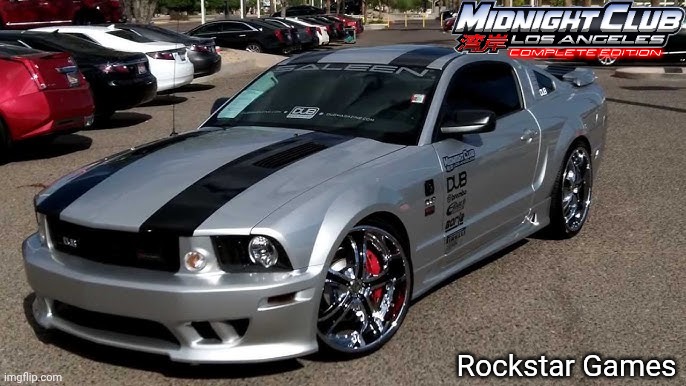 Saleen Mustang GT Midnight Club Los Angeles | Rockstar Games | image tagged in saleen mustang gt midnight club,midnight club,mustang,ford mustang | made w/ Imgflip meme maker