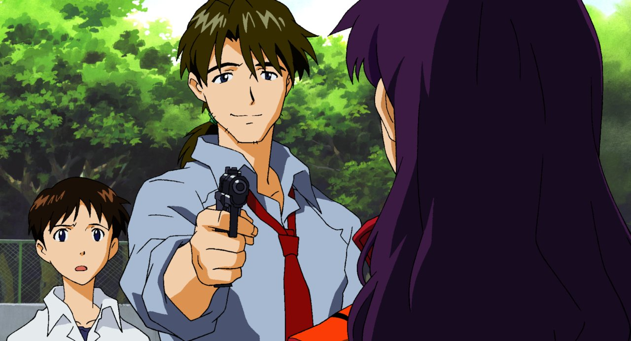 Kaji Gun Blank Meme Template