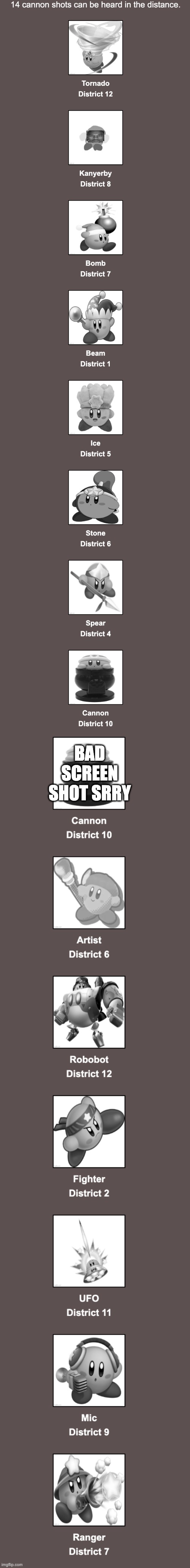 BAD SCREEN SHOT SRRY | made w/ Imgflip meme maker