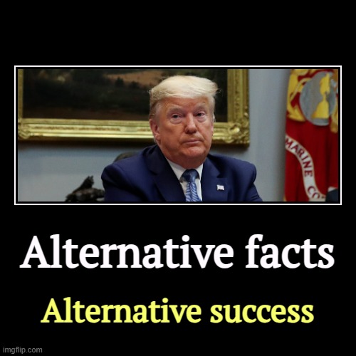 No president has ever lost so many court cases. Even in front of Republican judges, Trump loses 3/4 of the time. | Alternative facts | Alternative success | image tagged in funny,demotivationals,trump,liar,lies,alternative facts | made w/ Imgflip demotivational maker