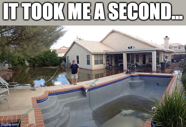 Not to be that person, but INSERT CREATIVE TITLE HERE!! :DD | IT TOOK ME A SECOND... | image tagged in memes,funny,you had one job,yeet | made w/ Imgflip meme maker
