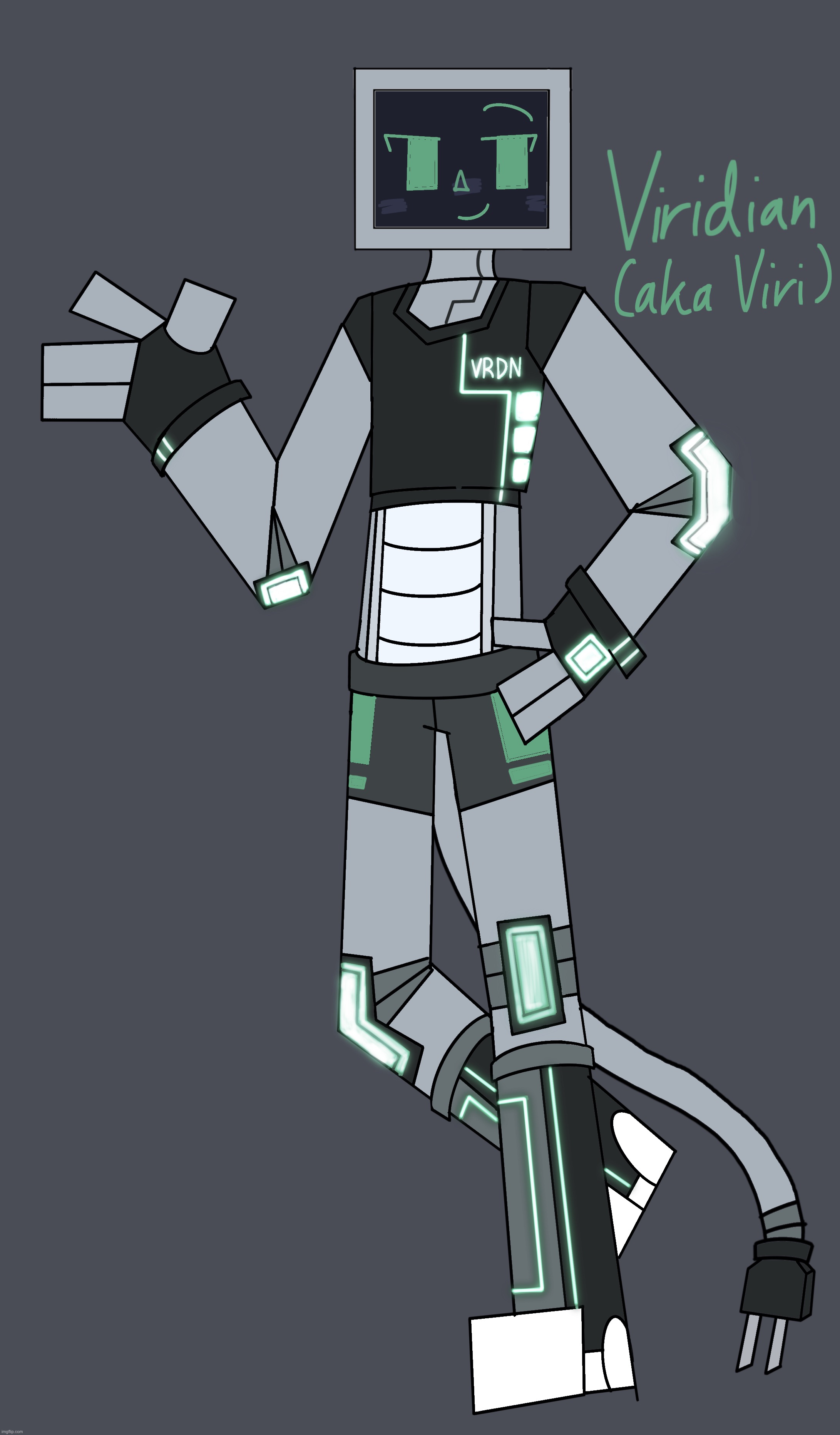 Viridian (aka Viri) (lore in comments) | made w/ Imgflip meme maker
