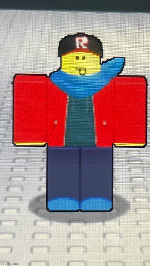 Uhhh stupid block tales player design ig | made w/ Imgflip meme maker