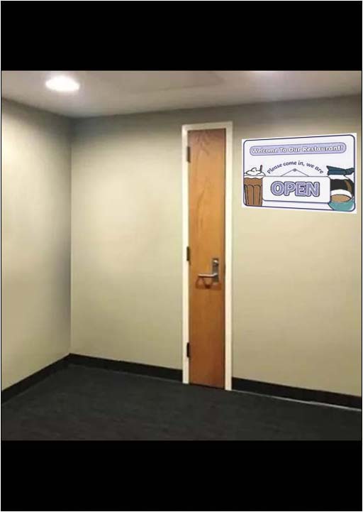 Obese doorway Blank Meme Template