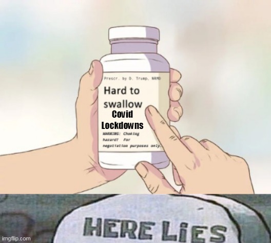 Covid Lockdowns | made w/ Imgflip meme maker