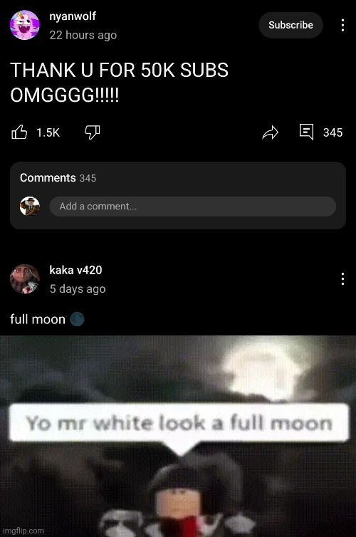 made w/ Imgflip meme maker