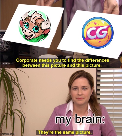 the same again | my brain: | image tagged in memes,they're the same picture | made w/ Imgflip meme maker