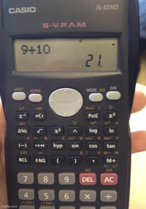 finally a culturally correct calculator | made w/ Imgflip meme maker