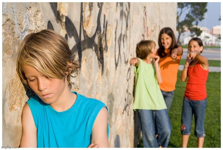 How i feel when i listen to "tiktok" music (I just think it sounds good) | image tagged in kids laughing at other kid | made w/ Imgflip meme maker