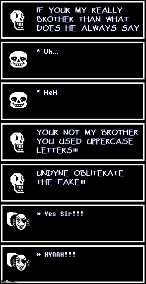 Fake sans? | image tagged in fake,fake people | made w/ Imgflip meme maker