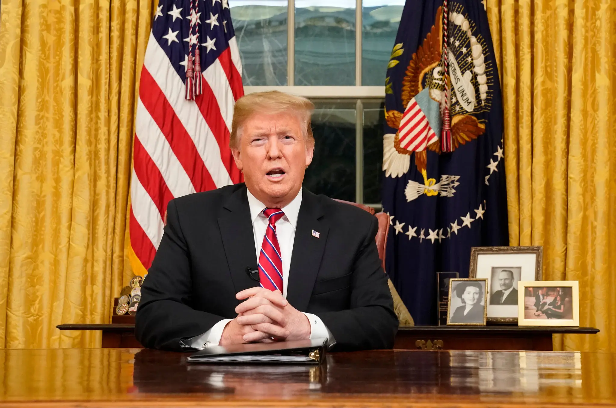 Trump Blank Meme Template