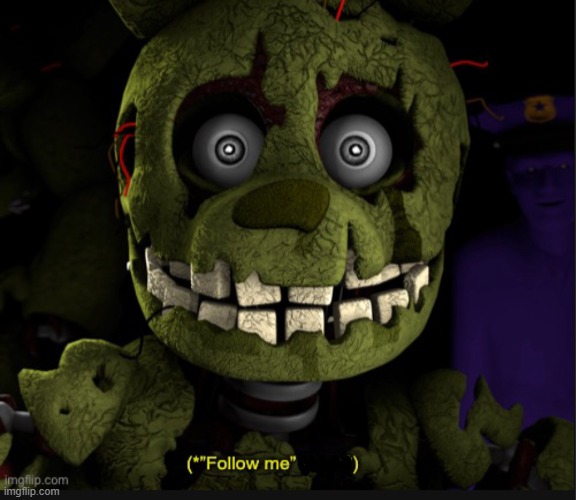image tagged in follow me stops | made w/ Imgflip meme maker