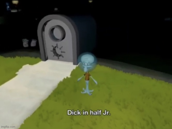 Squidward’s lost it | image tagged in i slaughter innocent children | made w/ Imgflip meme maker