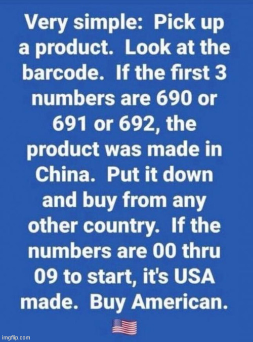 How to tell. | image tagged in buy smart,buy american | made w/ Imgflip meme maker