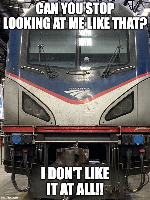 Cities Sprinter | CAN YOU STOP LOOKING AT ME LIKE THAT? I DON'T LIKE IT AT ALL!! | image tagged in cities sprinter | made w/ Imgflip meme maker