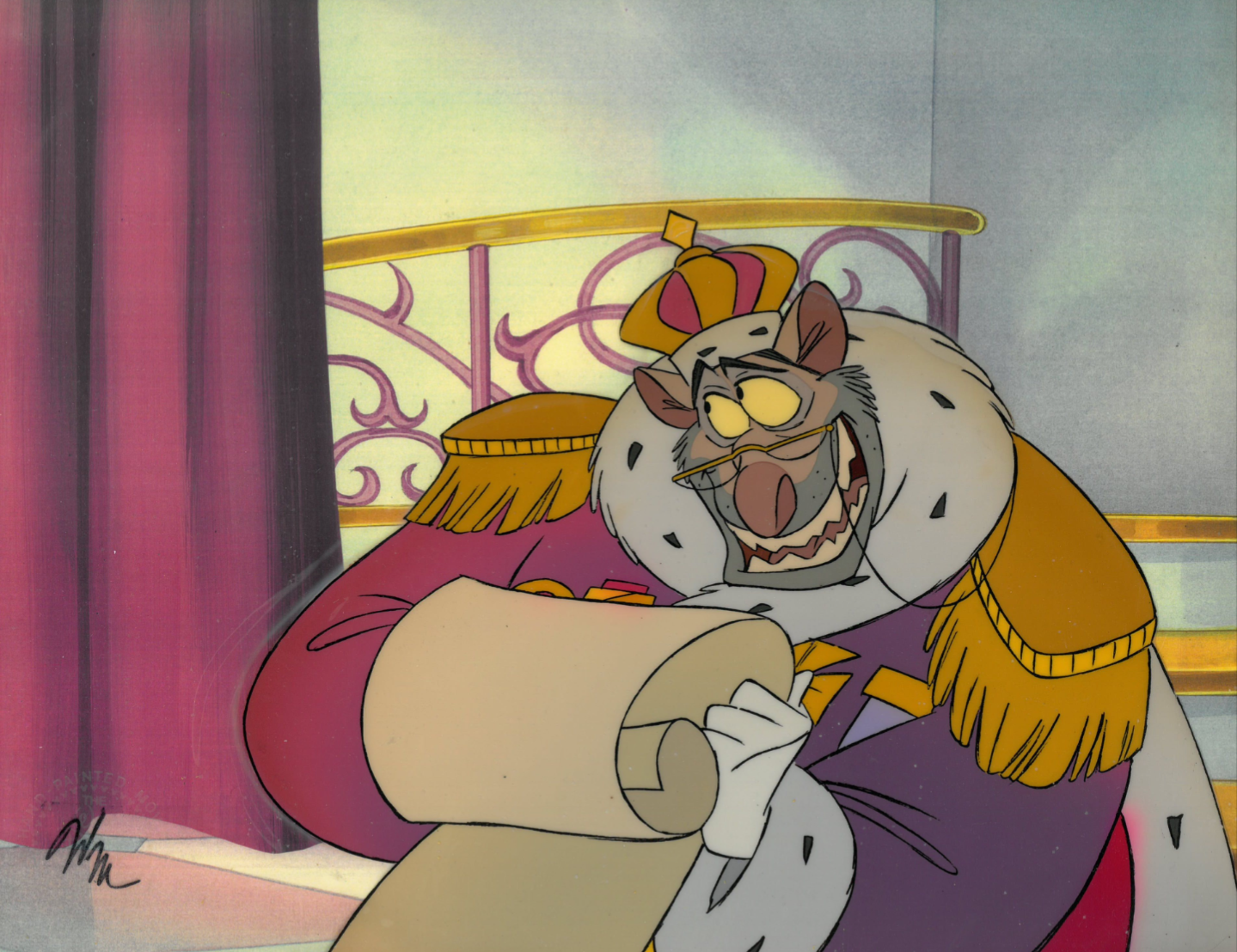 Royal Consort Ratigan's List Blank Meme Template