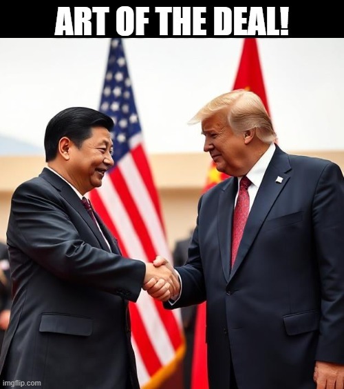 Art of the Deal! | image tagged in deal | made w/ Imgflip meme maker
