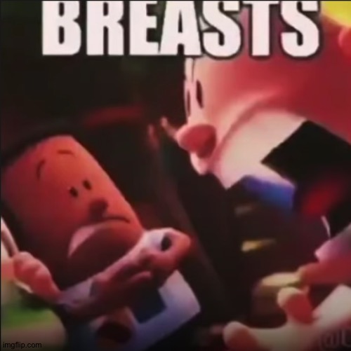 Captain Underpants screaming "BREASTS" | image tagged in captain underpants screaming breasts | made w/ Imgflip meme maker