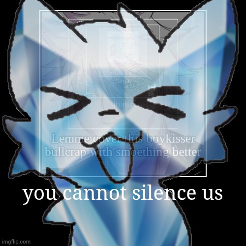 you cannot silence us | | made w/ Imgflip demotivational maker