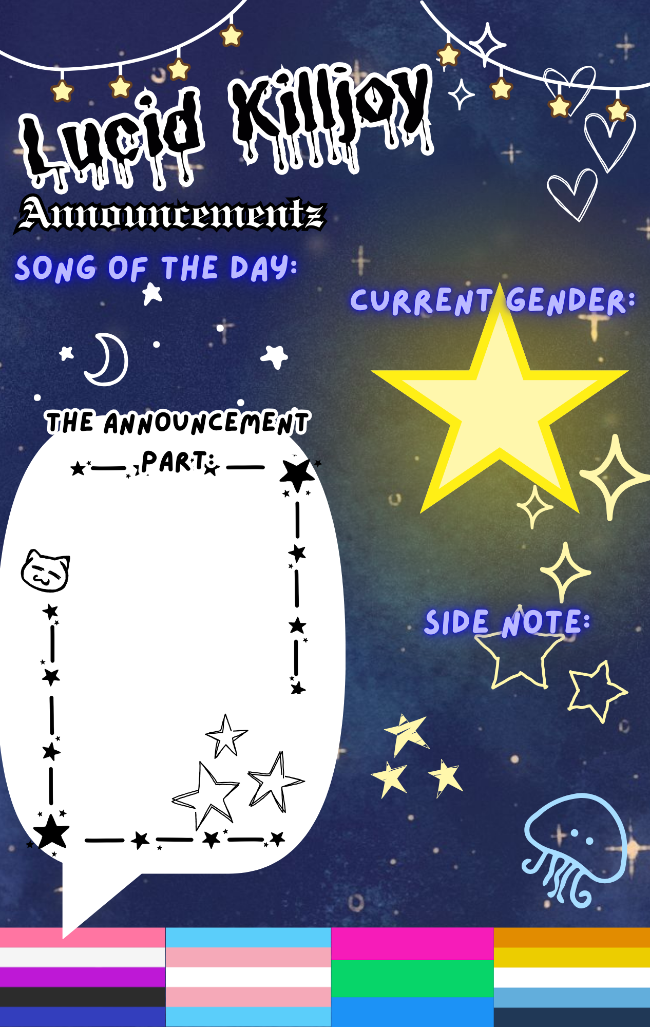 High Quality Lucid's announcement temp. Blank Meme Template