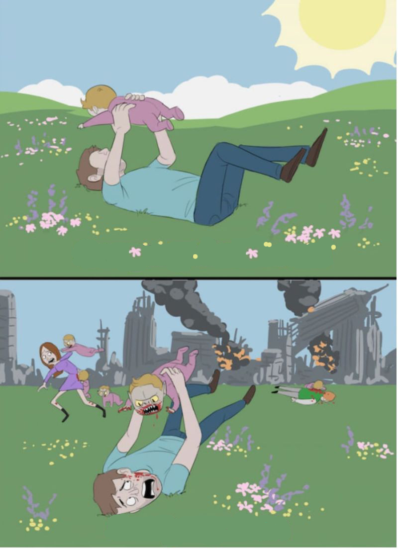 Alien children Blank Meme Template