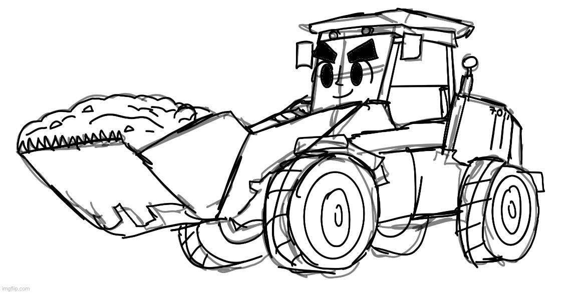 Dozer carrying dirt | made w/ Imgflip meme maker