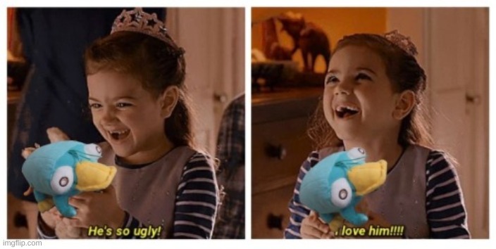 A stuffed animal? PERRY THE STUFFED ANIMAL?!?!?! | made w/ Imgflip meme maker