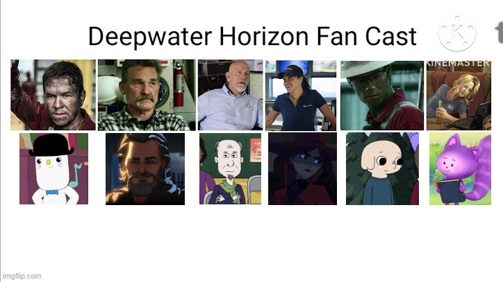 Credit to Mico the Ninjago Fan 2024 for this used | image tagged in meme,memes,spoof cast,characters,roles,deepwater horizon | made w/ Imgflip meme maker