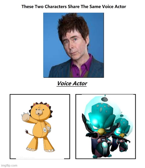 Quinton Flynn | image tagged in same voice actor,quinton flynn,bleach,crash bandicoot | made w/ Imgflip meme maker