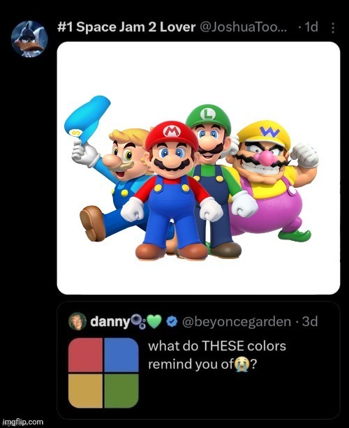 image tagged in mario | made w/ Imgflip meme maker