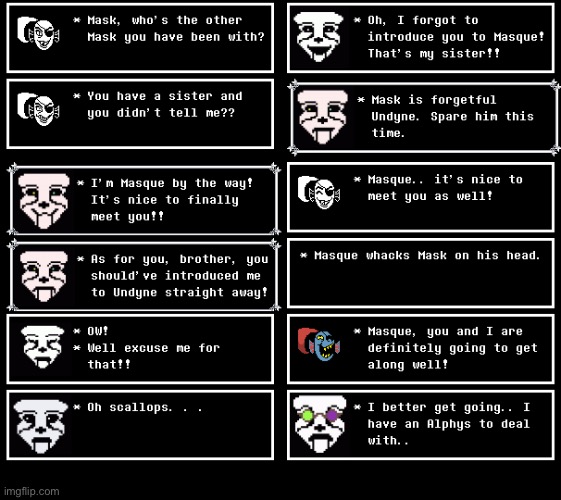 Alphys, your timeline is not canon to mine. | made w/ Imgflip meme maker