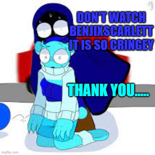 Jevin rescues me (credit to Letty) | DON'T WATCH BENJIXSCARLETT IT IS SO CRINGEY; THANK YOU..... | image tagged in sky and jevin | made w/ Imgflip meme maker
