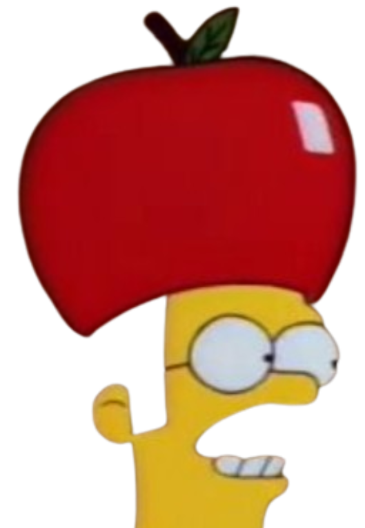 Ned Flanders Apple Hat Malformed Blank Meme Template