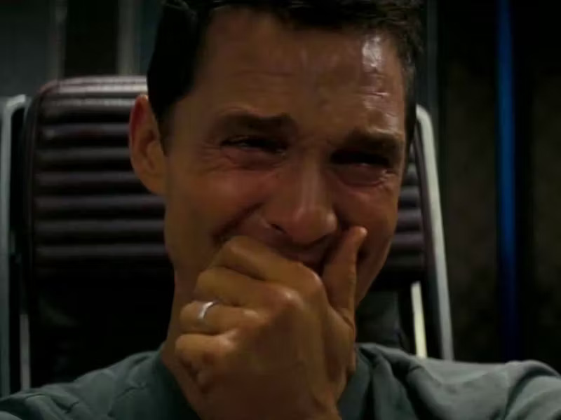 crying Blank Meme Template