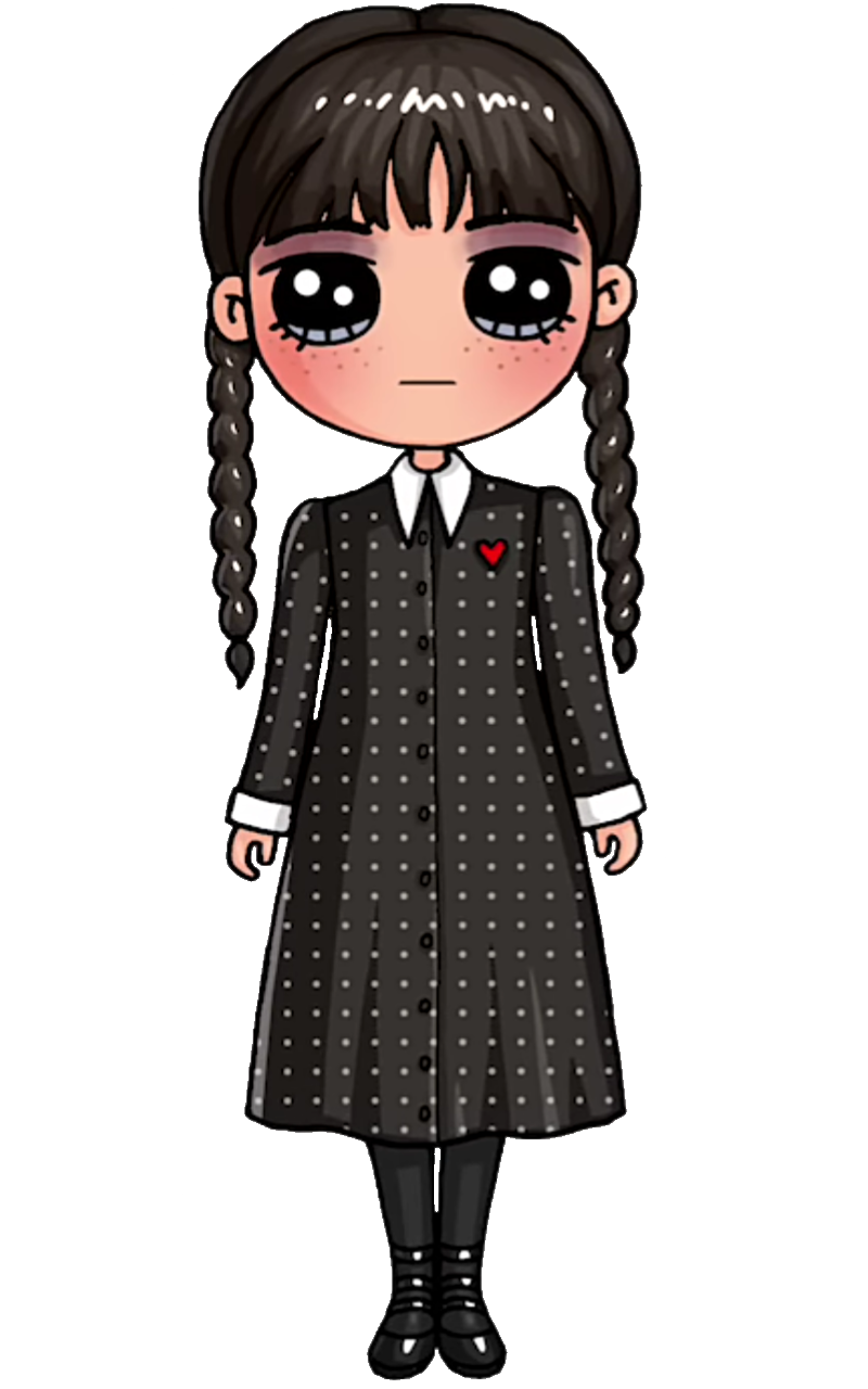 Wednesday Addams Blank Meme Template