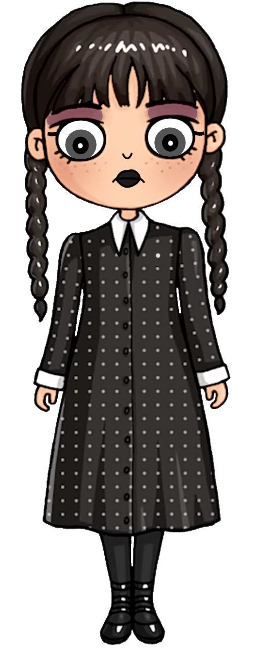Wednesday Addams Blank Meme Template