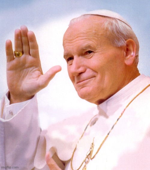 Papież macha | image tagged in papie macha | made w/ Imgflip meme maker