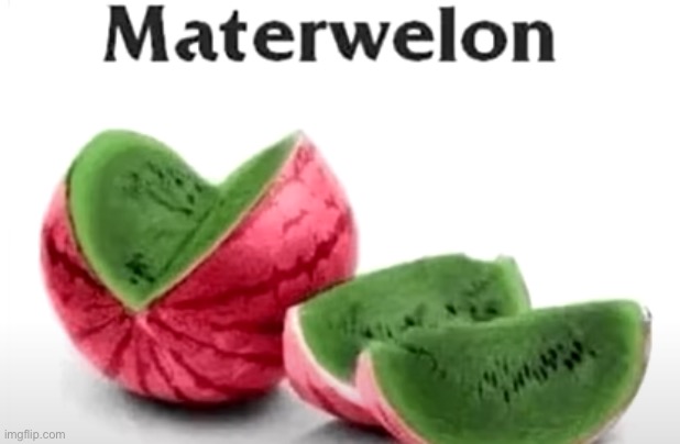 Materwelon Watermelon | image tagged in materwelon watermelon | made w/ Imgflip meme maker