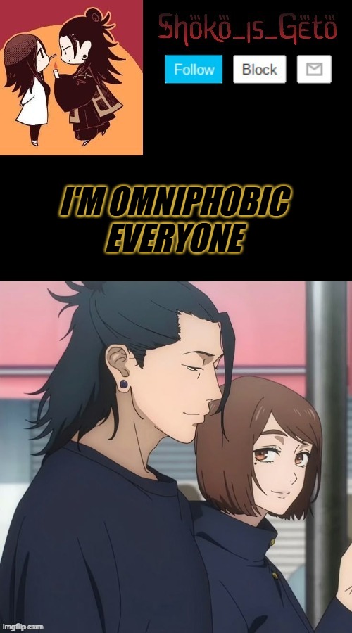 I'M OMNIPHOBIC EVERYONE | made w/ Imgflip meme maker