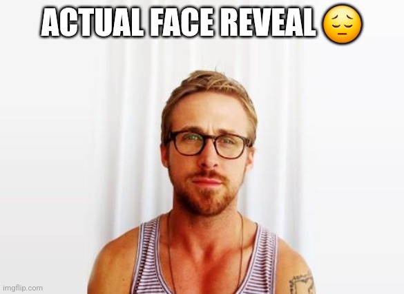 Ryan Gosling Hey Girl | ACTUAL FACE REVEAL 😔 | image tagged in ryan gosling hey girl | made w/ Imgflip meme maker