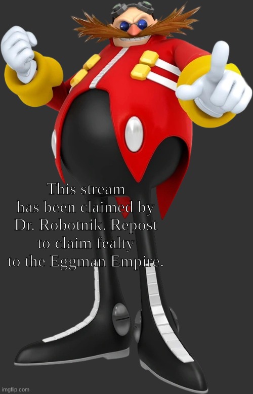 Eggman's Claim Blank Meme Template