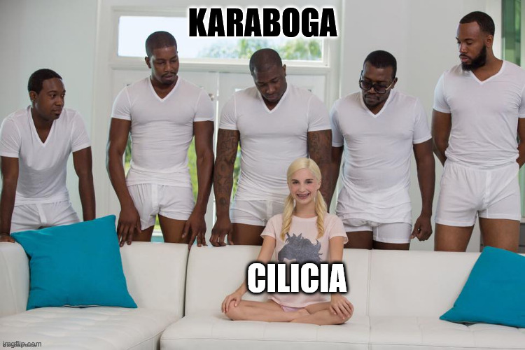 White girl | KARABOGA; CILICIA | image tagged in white girl | made w/ Imgflip meme maker