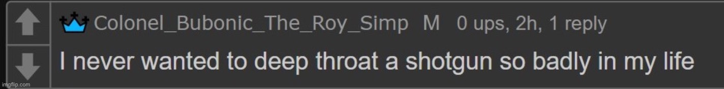I never wanted to deep throat a shotgun so badly in my life | image tagged in i never wanted to deep throat a shotgun so badly in my life | made w/ Imgflip meme maker