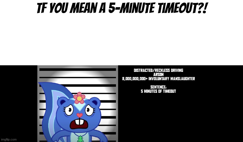 5 minutes for an Omnicidal Maniac | Tf you mean a 5-minute timeout?! | image tagged in genocide,war criminal | made w/ Imgflip meme maker