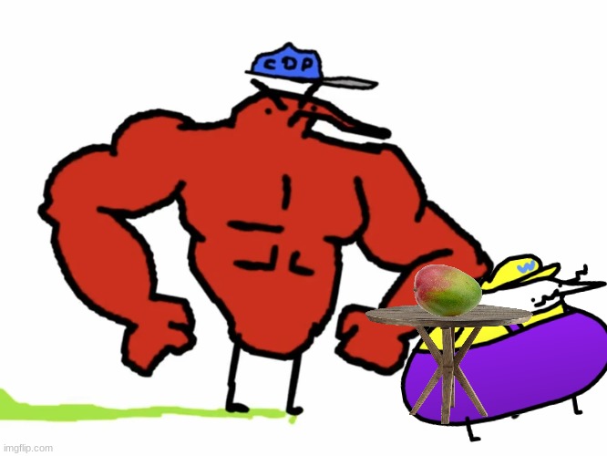 Wario Berd dies to the Mega Police after stealing the Mango Stand.mp3 | image tagged in mega police,wario dies,berd | made w/ Imgflip meme maker