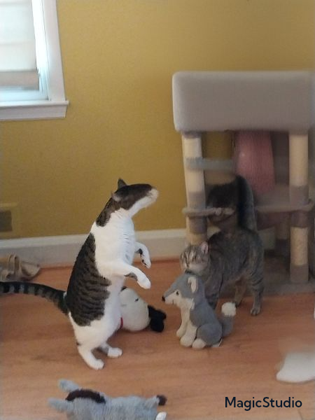 Olimpic cat Blank Meme Template
