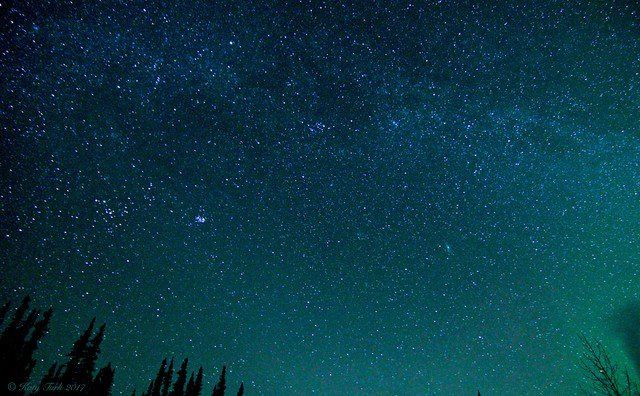 Tundra Skies | image tagged in tundra skies,night sky,stars,skies in the north,sky without chemtrails,cosmos | made w/ Imgflip meme maker