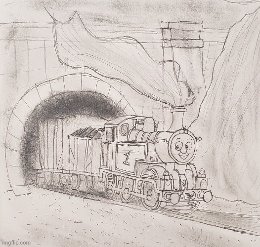 A Date to Remember. (80th Anniversary Special) | image tagged in thomas the tank engine,rws,anniversary,drawing | made w/ Imgflip meme maker